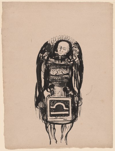 Az ördög (Le Diable) alkotó: Odilon Redon