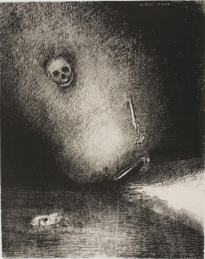 Az álom halállal végződött, az esküdtből alkotó: Odilon Redon