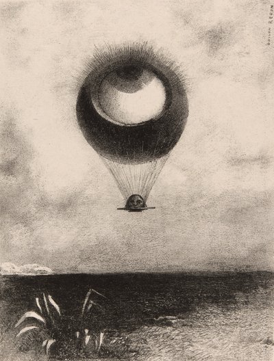 The Eye, Like a Strange Balloon Moves Toward Infinity, egy lemez az Edgar Poe-tól alkotó: Odilon Redon