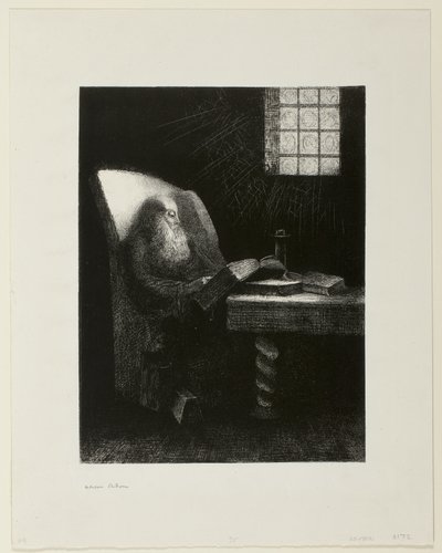 Az olvasó alkotó: Odilon Redon