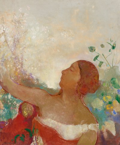 A predesztinált gyermek, Ophelia alkotó: Odilon Redon