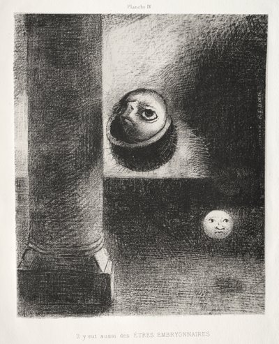 Voltak embrionális lények is alkotó: Odilon Redon