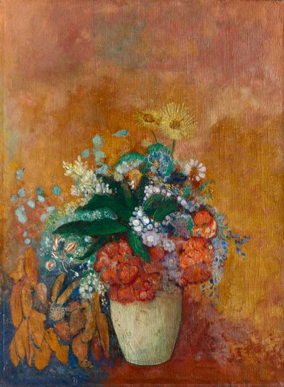 Virágváza alkotó: Odilon Redon