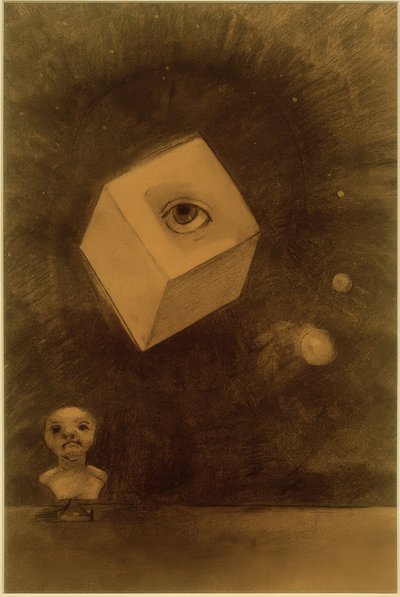 dobókocka alkotó: Odilon Redon