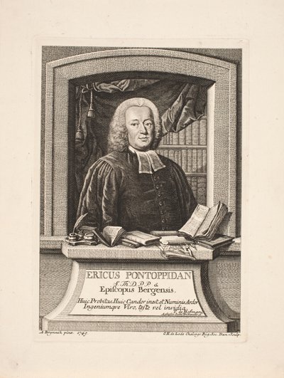 Erik Pontoppidan (az ifjabb) püspök alkotó: Odvardt Helmoldt de Lode