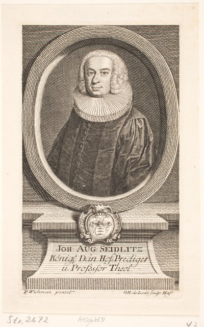 Johan August Seidlitz, pap alkotó: Odvardt Helmoldt de Lode
