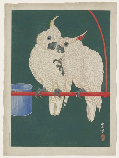 Kakaduk alkotó: Ohara Koson