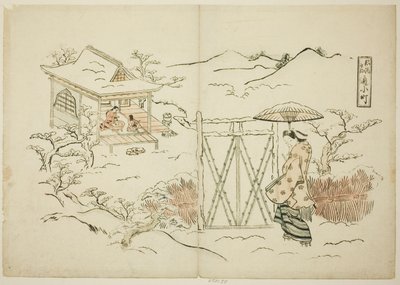 A Tokoro Vish Ching Komachi modellváltozata alkotó: Okumura Masanobu