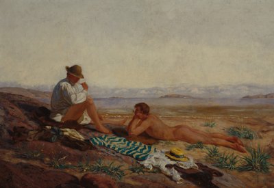 Fürdés után alkotó: Olaf Isaachsen