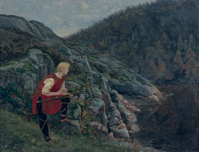 Kacsavadász Holskovban alkotó: Olaf Isaachsen