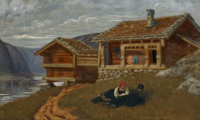 Setesdalenből alkotó: Olaf Isaachsen