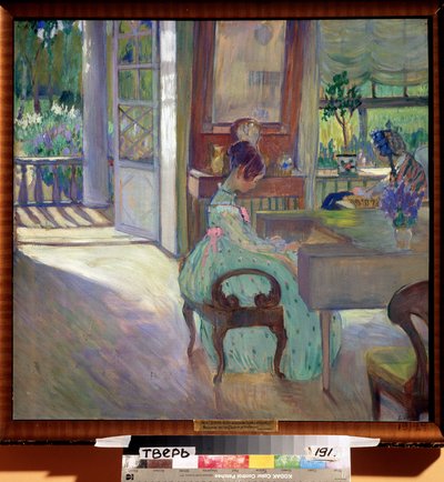 Tavaszi dal (festmény) alkotó: Olga Lyudvigovna Della-Vos-Kardovskaya