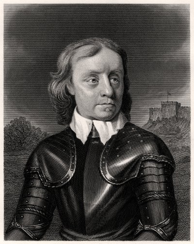 Oliver Cromwell, 19. század alkotó: Oliver Cromwell