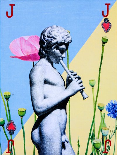 Fante, 2019 (vegyes technika, vászon) alkotó: Olivia Gozzano