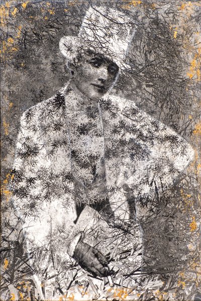 Arany, 2022 (vegyes technika, fa) alkotó: Olivia Gozzano