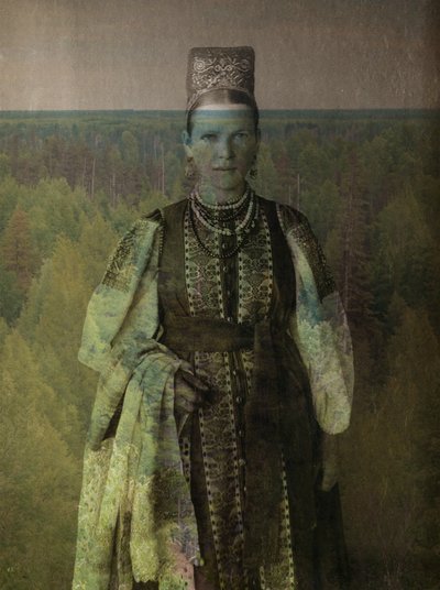 Russkie krasavitsy, 2024 (digitális vegyes technika) alkotó: Olivia Gozzano