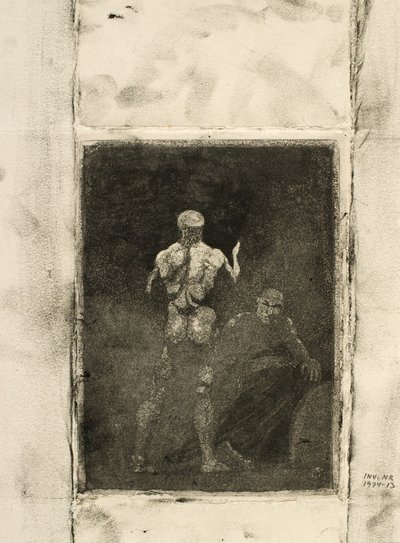 Daidalosz és Ikarosz alkotó: Oluf Hartmann