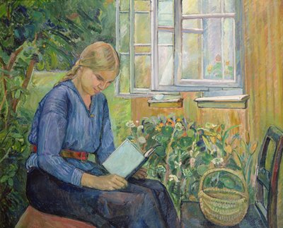 Éva Reading alkotó: Oluf Wold Thorne