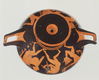 Padlás Vörös alakos kylix, ie 500-450 (kerámia) alkotó: Onesimos Painter