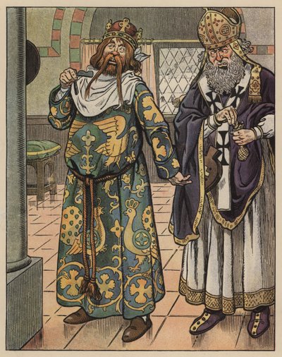 Dagobert király alkotó: Onfray de Breville Job