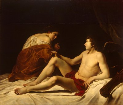 Ámor és Psyche alkotó: Orazio Gentileschi