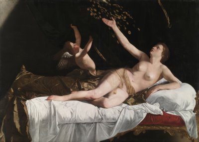 Danaë alkotó: Orazio Gentileschi