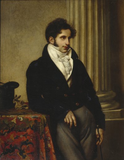 Szergej Szemionovics Uvarov gróf portréja 1786-1855, 1815-1816 alkotó: Orest Adamovich Kiprensky
