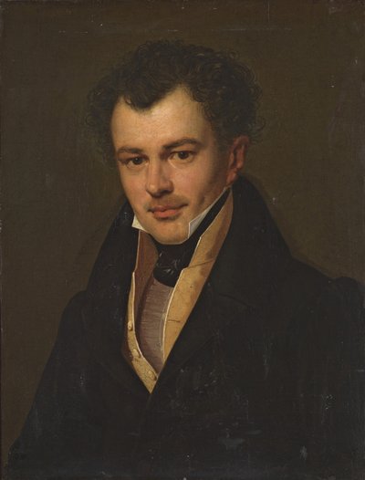 Mihail Matvejevics Cserkasov portréja, c. 1827. alkotó: Orest Adamovich Kiprensky