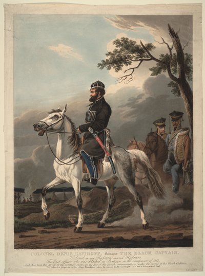 Denis Davydov 1784-1839, 1814 alkotó: Orlowski