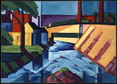 Esti hangok alkotó: Oscar Bluemner