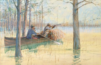 A kacsavadászok alkotó: Oscar Edward Berninghaus