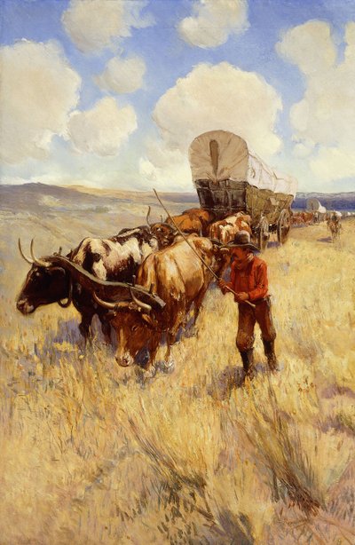 Kocsivonat alkotó: Oscar Edward Berninghaus