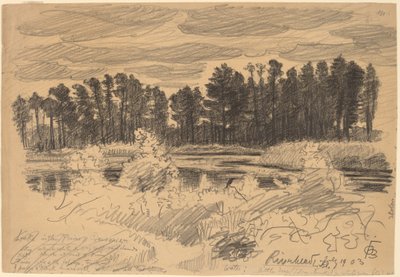 Riverhead, Long Island alkotó: Oscar F. Bluemner