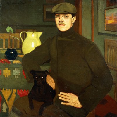 Llewelyn Lloyd portréja alkotó: Oscar Ghiglia