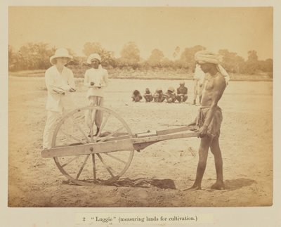 „Luggie” (területek mérése műveléshez) alkotó: Oscar Jean Baptiste Mallitte