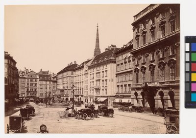 1. Neuer Markt - Kilátás a Szent István-székesegyház felé alkotó: Oscar Kramer