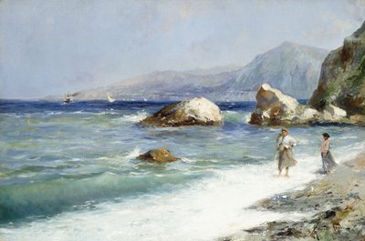 Sorrento partjainál alkotó: Oscar Ricciardi
