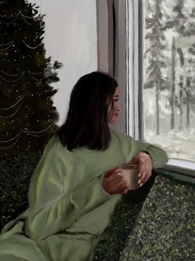 Meghitt téli reggel alkotó: Osheensgallery