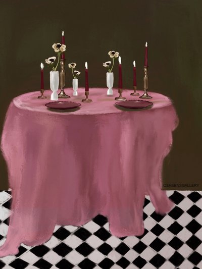 Romantikus teríték alkotó: Osheensgallery