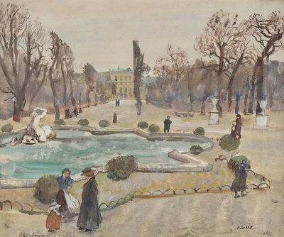 Schönbrunn (tél) alkotó: Oskar Laske