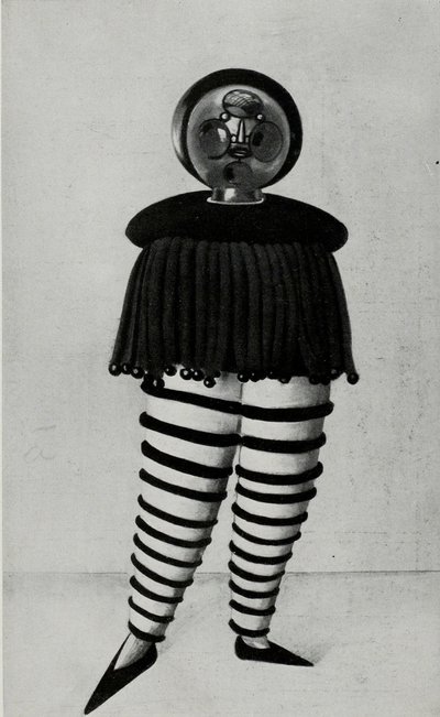 A Bauhaus színpadáról A Bauhaus színpadáról, 1925. alkotó: Oskar Schlemmer