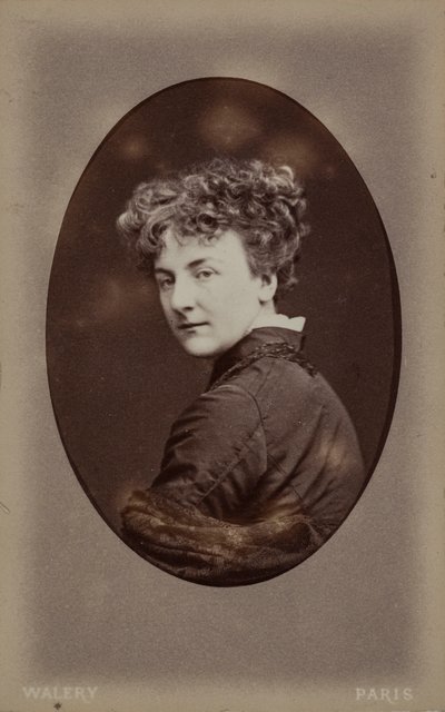 Jane Dieulafoy portréja 1851-1916, c. 1890. alkotó: Ostroróg
