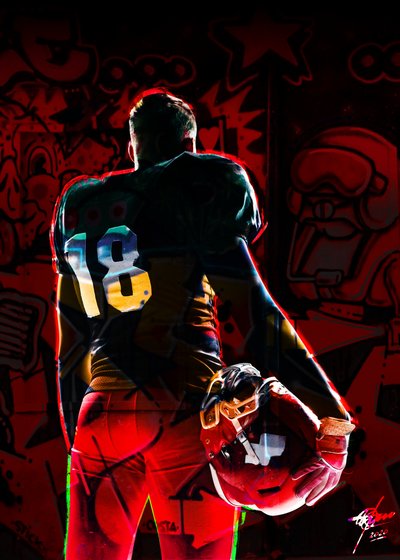 Gridiron játékos 18 alkotó: Osvaldo Russo