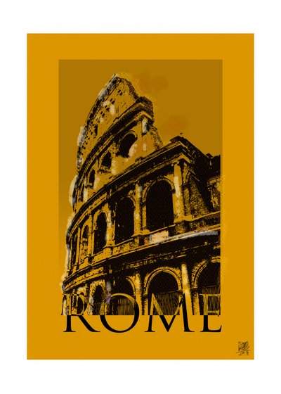 A történelmi Róma: a Colosseum alkotó: Osvaldo Russo