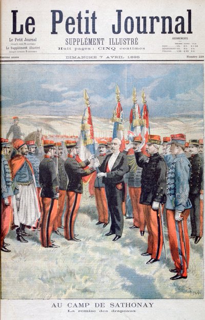 A színek bemutatása, Sathonay-Camp, 1895 alkotó: Oswaldo Tofani
