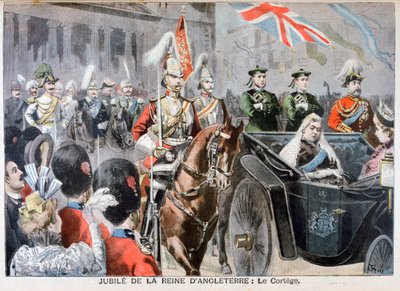 Körmenet, Viktória királynő gyémánt-jubileuma, 1897 alkotó: Oswaldo Tofani
