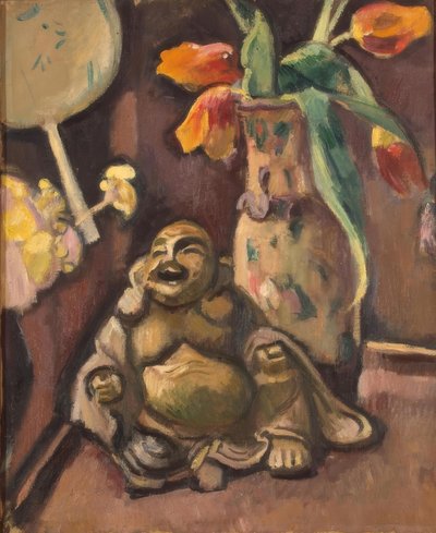 Csendélet Buddha szoborral alkotó: Othon Friesz