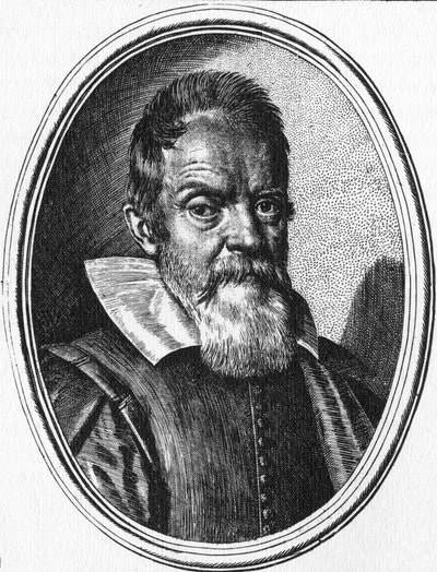 Galileo Galilei (metszet) alkotó: Ottavio (after) Leoni