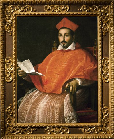Ottavio Leoni Scipione Borghese (Scipione Caffarelli-Borghese) bíboros (1577-1633) portréja - alkotó: Ottavio Mario Leoni
