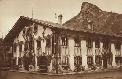 Dr. Lang-House Oberammergauban alkotó: Otto Ballerstedt